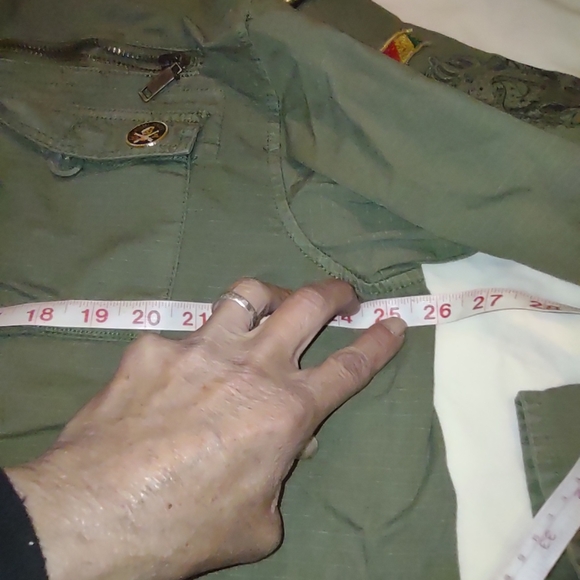 Parish Nation 2XL bomber jacket shirt with patches military shirt - Picture 9 of 10